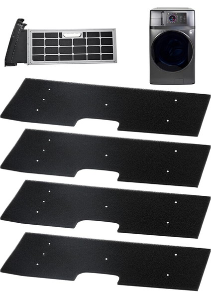 Ge Profile Çamaşır Kurutma Makinesi Kombosu Için 4'lü Lint Filtresi - Elde Yıkanabilir ve Tekrar Kullanılabilir - PFQ97HSPVDS Modelleri Için (Filtre) (Yurt Dışından) fırsatları