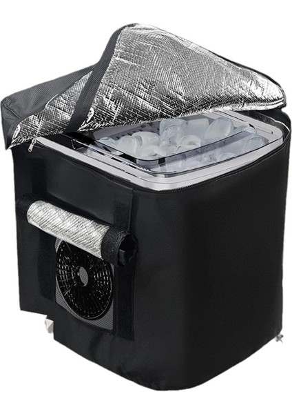 Buz Makinesi Yalıtım Örtüsü Tezgah Üstü Buz Makinesi Örtüsü Soğuk Çıtçıt Folyo Katmanlı Soğuk Yalıtım ve Isı Yalıtımı (Yurt Dışından)