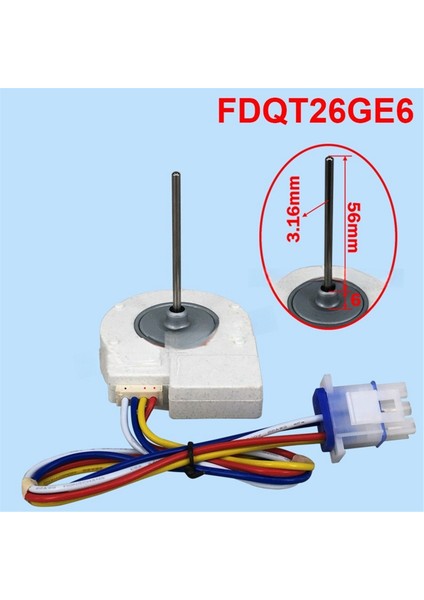 Panasonic FDQT26GE6 DC9.75V Buzdolabı Dondurucu Çift Kapılı Fan Motoru Buzdolabı Fan Motoru Buzdolabı Parçaları (Yurt Dışından) fiyatları