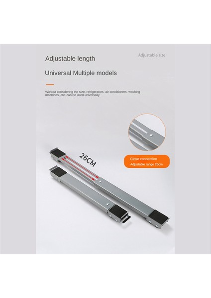 Çamaşır Makinesi Standı Evrensel 24 Tekerlekli Kurutma Makinesi Tutucu Uzatılabilir Buzdolabı Tabanı Mobil Araba Depolama Rafları - Beyaz (Yurt Dışından) modelleri