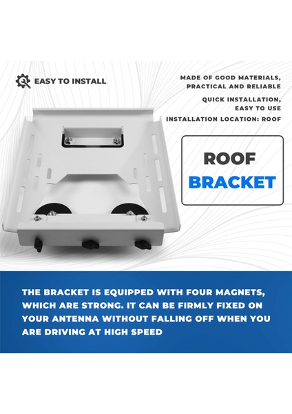 Starlink Mini Için Mini Mount Manyetik Montaj Kiti Çatı Braketi (Yurt Dışından) fırsatları