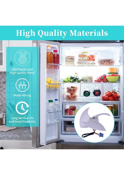 Lg Kenmore Için EAU63103302 Buzdolabı Kondansatör Fan Motoru Montajı, AP6235485 4509126 Buzdolabı Fan Motoru DC12V'YI Değiştirir (Yurt Dışından) indirimleri