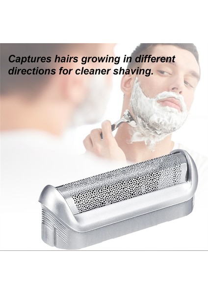 Braun P40 P50 P60 P70 P80 P90 M30 M60 M60S M90 M90S 5608 5609 Için 5s Elektrikli Tıraş Makinesi Başlıkları Yedek Folyo ve Kesici (Yurt Dışından) indirimleri