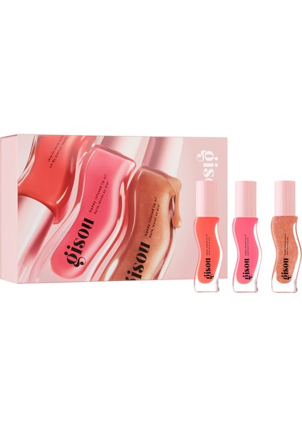 Honey Infused Gloss Hour Edition - Dudak Yağı Seti 3 x 8 ml