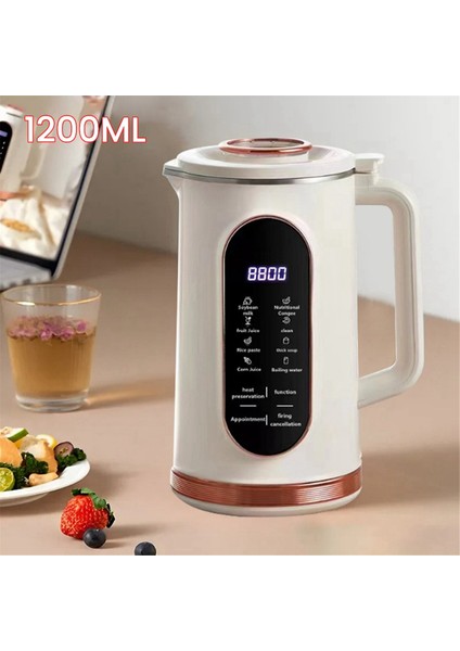 Elektrikli Soya Sütü Duvar Kırma Makinesi 10 Yapraklı Bıçak Makinesi Meyve Sıkacağı Blender Mikser Soya Sütü Makinesi Abd Fişi (Yurt Dışından) indirimleri