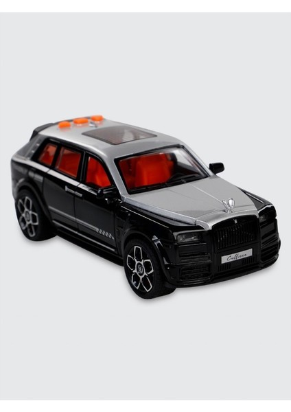 Sürtmeli Sesli Işıklı Model Araba - D700-03 - Siyah