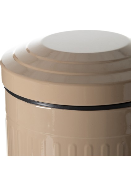 5lt Pedallı Vıntage Çöp Kovası Bej indirimleri