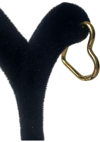 2575 6'lı Gold Renkli Kalpli Küpe 3 Boy 3 Çift Kombin Çoklu Küpe fiyatları