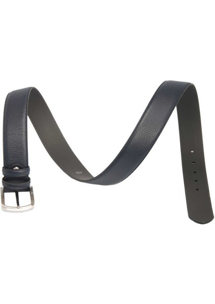 Lacivert Hakiki Deri Erkek Kemer - S1EK00000307-A38 fırsatları