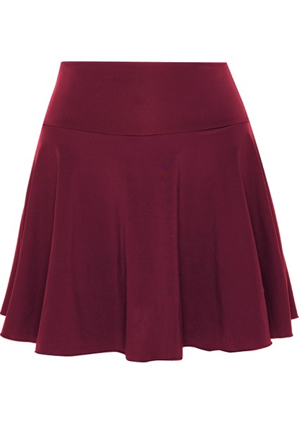 Şortlu Bordo Tenis Etek
