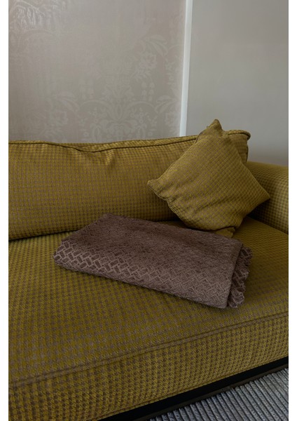 Kadife Şönil Koltuk Örtüsü, Kaymaz Kanepe Örtüsü, Koltuk Şalı (180 x 220CM) fırsatları