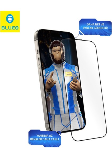 Anti-Reflective iPhone 17 Pro Uyumlu Uygulama Aparatlı Ekrandan Bile Daha Net Cam Ekran Koruyucu fırsatları