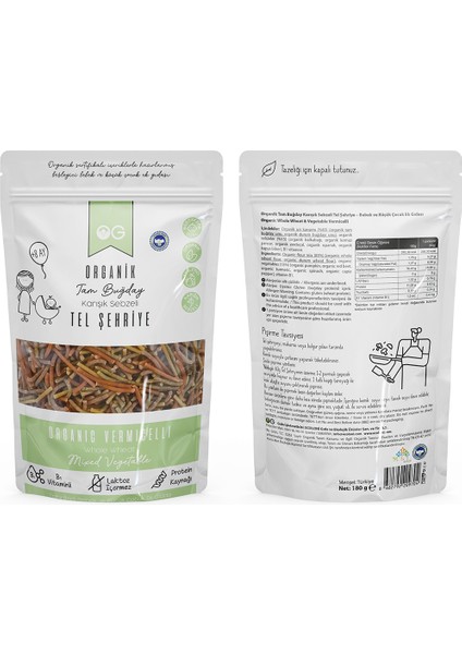 3'lü Organik Çorbalık Ve Şehriye Seti +8 Ay fiyatları