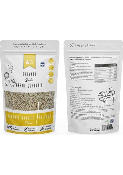 3'lü Organik Çorbalık Ve Şehriye Seti +8 Ay modelleri