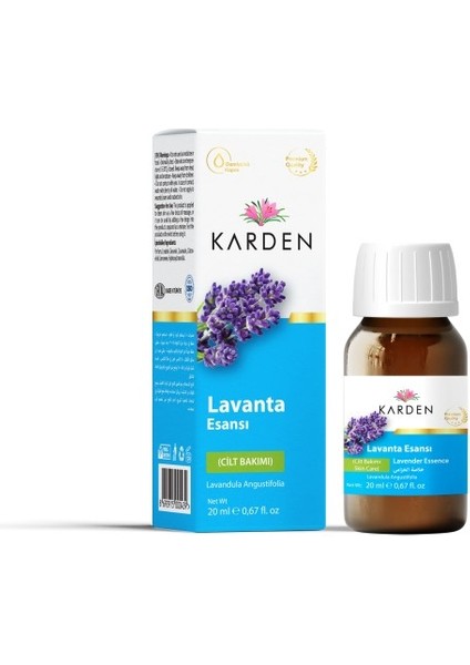 Lavanta Esansı 20 ml Doğal İçeriklerle Yüksek Kalite Aromaterapi Ürünü