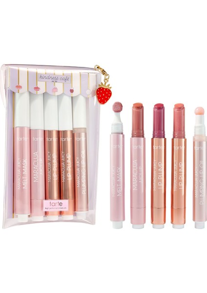 Sweet Indulgences Maracuja Juicy Lip Vault Set - Makyaj Seti 3 ml + 3 x 2,7 G + 2,7 ml