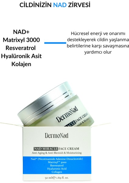Dermonad Leke Karşıtı Aydınlatıcı Sıkılaştırıcı ve Nemlendirici Yüz Bakım Kremi 50 ml fırsatları