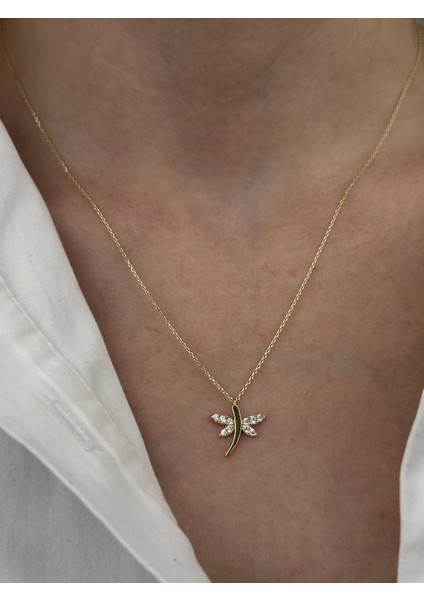 14 Ayar Altın Yusufçuk Kolye 855 fiyatları