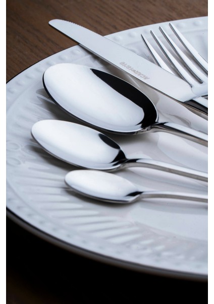 Linear 12 Kişilik 72 Parça Çatal Kaşık Bıçak Takımı fiyatları