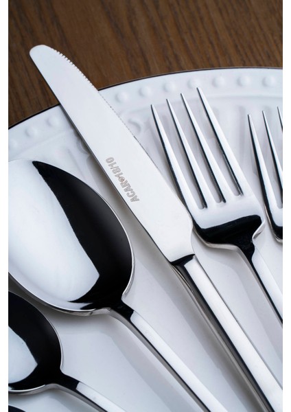 Linear 12 Kişilik 72 Parça Çatal Kaşık Bıçak Takımı indirimleri