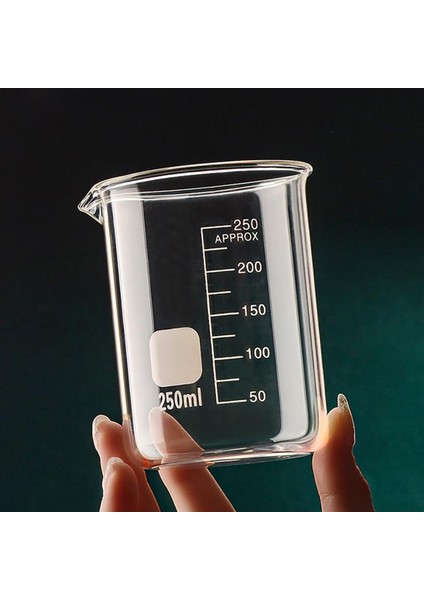 Beher Cam 250 ml / Kısa Form modelleri