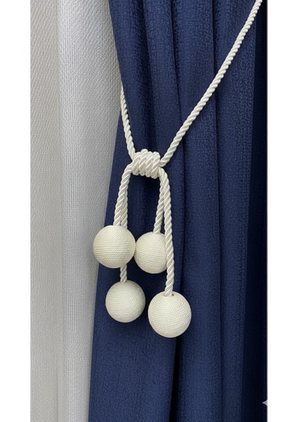 Modern Sarım 4 Toplu Braçol Kornişe Takmatik Ipli Tavan Perde aksesuarı