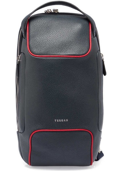 Lacivert Hakiki Deri Erkek Çapraz Askılı Çanta - S1AC00021455-N74 indirimleri