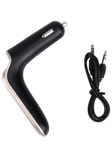 Cars7 Bluetooth Hafıza Kart Girişli 4.0 Araç Kiti Çakmaklık Mp3 Fm Transmitter ( Lisinya )