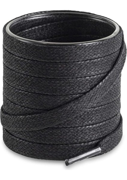 120 cm Yassı Mumlu Ayakkabı Bağcığı, Casual, Bot, Klasik ve Spor Ayakkabılar İçin Bağcık, 1 Çift