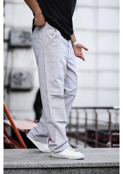 Erkek Kargo Cep Baggy Pantolon modelleri