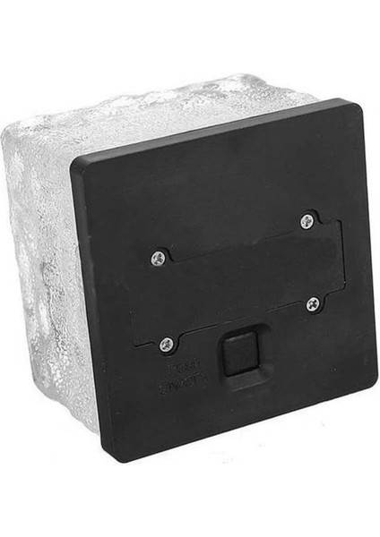 PM-21649 Solar Mavi Ledli Tuğla Görünümlü Bahçe Dekorasyon Aydınlatma