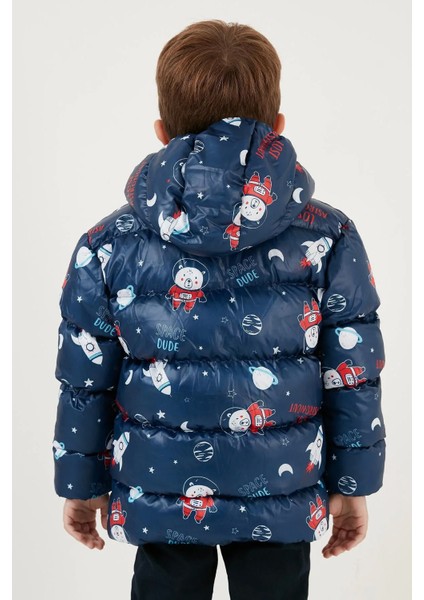 Çocuk Içi Polarlı Şişme Mont - 26K 1001