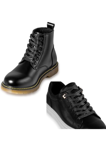 100 cm Yassı Mumlu Ayakkabı Bağcığı, Casual, Bot, Klasik ve Spor Ayakkabılar İçin Bağcık, 1 Çift fırsatları