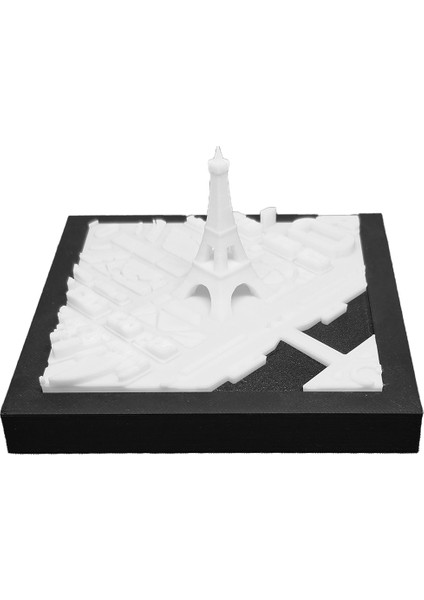 Fransa Paris Eiffel Tower Eyfel Kulesi Minyatür Duvar ve Masa Dekorasyonu Üç Boyutlu Mini Tablo modelleri