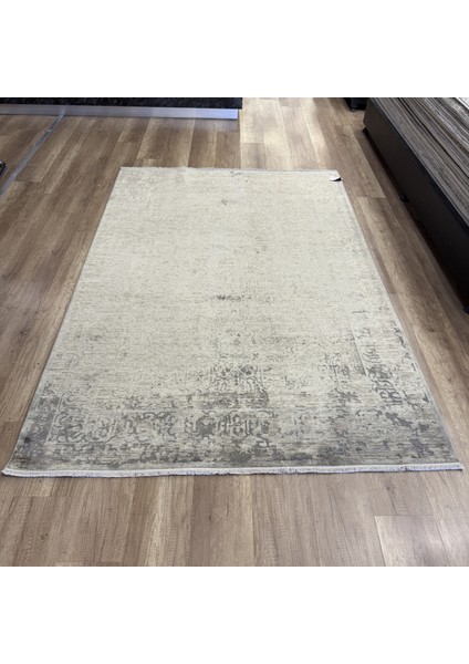 Overdye OVR01 Krem Bej doğal Bambu & Viskon Modern Salon Halısı