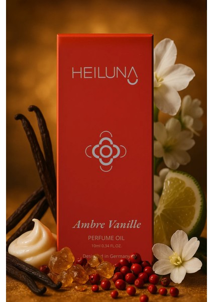 Ambre Vanille Roll On Parfüm | Alkolsüz & Doğal İçerikli Unisex Kalıcı Koku indirimleri