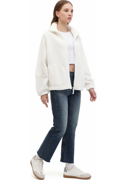 Wl Chen 6GF749 5pr Ekru Kadın Mont modelleri