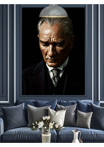Mustafa Kemal Atatürk Dekoratif Kanvas - Mdf Ahşap Tablo fiyatları