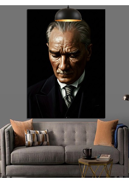 Mustafa Kemal Atatürk Dekoratif Kanvas - Mdf Ahşap Tablo modelleri