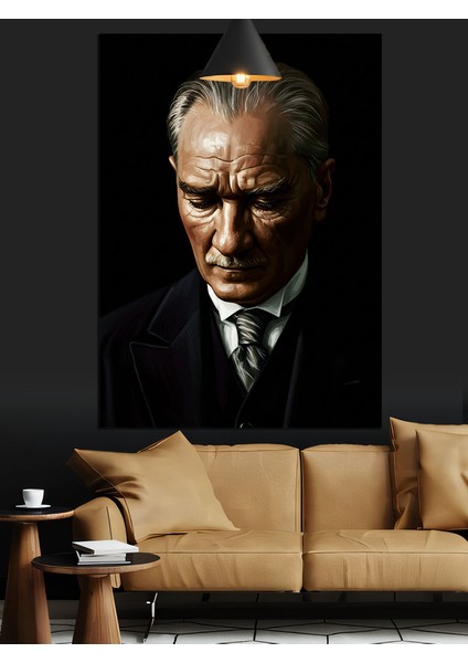Mustafa Kemal Atatürk Dekoratif Kanvas - Mdf Ahşap Tablo indirimleri