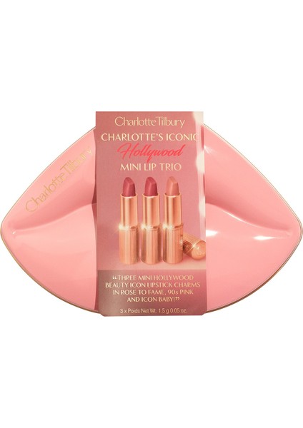 Hollywood Iconic Mini Lip Trio - Makyaj Seti 3 x 1,5 G fiyatları