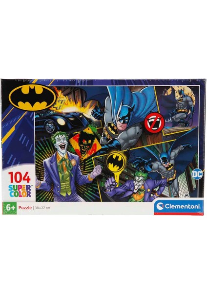104 Parça Supercolor Puzzle: Batman ve Joker 25031 modelleri