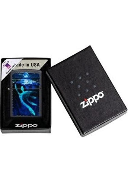 Çakmak Premium Tasarım Rüzgar Geçirmez Pirinç Alaşım Benzinli Hediye Kutusunda