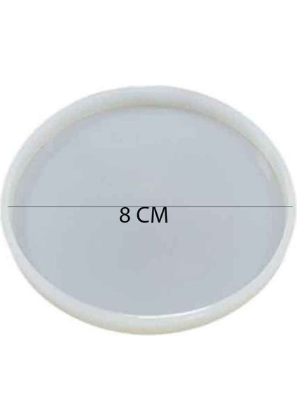 Epoksi Silikon Kalıp Magnet Düz Model 8 cm fiyatları