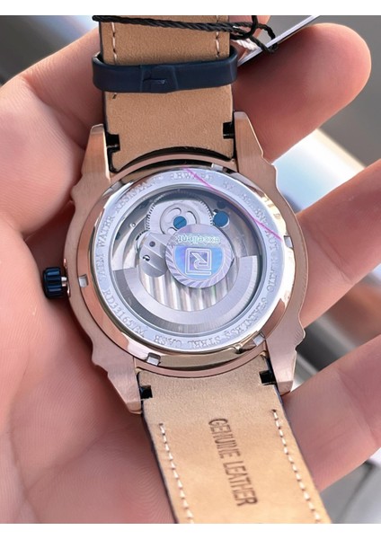 Italyan Bileklik Hediyeli Deri Kordon Otomatik Mekanizma 5 Atm Erkek Kol Saati W.145529.1 indirimleri