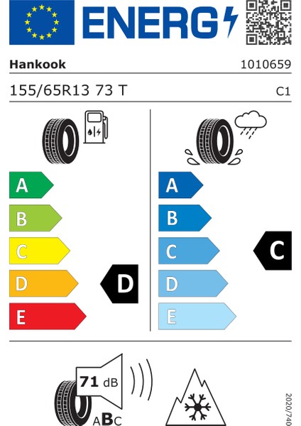 155/65 R13 73T Winter I* Cept Rs W442 Oto Kış Lastiği (Üretim Yılı :2024) fiyatları