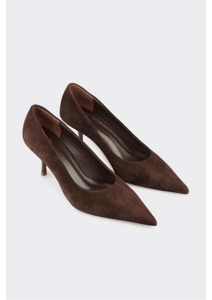 Kahve Deri Kadın Stiletto fiyatları