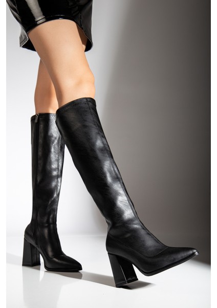 Berny Topuklu Streç Çizme fiyatları
