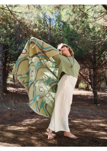 Anatolıan Heritage Kaftan / Yeşil Göz