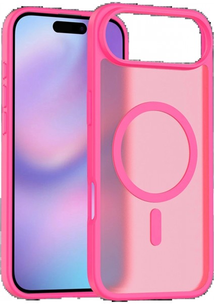 Apple iPhone 17 Air Jota Magsafe Kapak - Rose